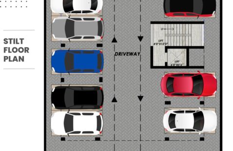 3. Parking floor plan